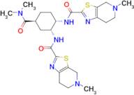 N,N'-((1S,2R,4S)-4-(Dimethylcarbamoyl)cyclohexane-1,2-diyl)bis(5-methyl-4,5,6,7-tetrahydrothiazo...