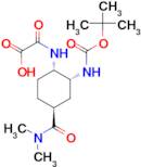 2-(((1S,2R,4S)-2-((tert-Butoxycarbonyl)amino)-4-(dimethylcarbamoyl)cyclohexyl)amino)-2-oxoacetic...