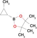 rel-4,4,5,5-Tetramethyl-2-[(1R,2S)-2-methylcyclopropyl]-1,3,2-dioxaborolane