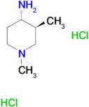 trans-1,3-Dimethyl-piperidin-4-ylamine dihydrochloride