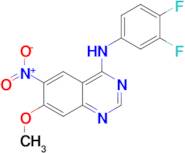 N-(3,4-Difluorophenyl)-7-methoxy-6-nitroquinazolin-4-amine (Dacomitinib Impurity)