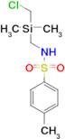 (((Chloromethyl)dimethylsilyl)methyl)-4-methylbenzenesulfonamide