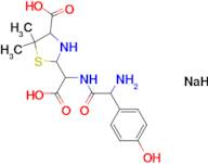 2-((2-Amino-2-(4-hydroxyphenyl)acetamido)(carboxy)methyl)-5,5-dimethylthiazolidine-4-carboxylic ac…