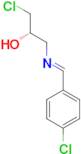 (S)-1-Chloro-3-((4-chlorobenzylidene)amino)propan-2-ol