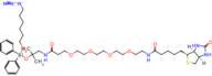 Biotin-PEG4-amino-t-Bu-DADPS-C6-azide