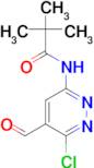 N-(6-Chloro-5-formylpyridazin-3-yl)pivalamide