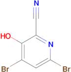 4,6-Dibromo-3-hydroxypicolinonitrile