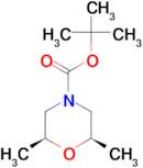 Rel-(2S,6R)-tert-Butyl 2,6-dimethylmorpholine-4-carboxylate