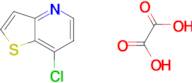 7-Chlorothieno[3,2-b]pyridine oxalate