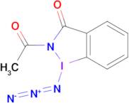 2-Acetyl-1-azido-1,2-dihydro-3H-1l3-benzo[d][1,2]iodazol-3-one (ABZ-N3)