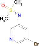 ((5-Bromopyridin-3-yl)imino)dimethyl-l6-sulfanone