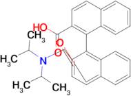 (1S)-2â€²-[[Bis(1-methylethyl)amino]carbonyl][1,1â€²-binaphthalene]-2-carboxylic acid