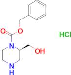 Benzyl (R)-2-(hydroxymethyl)piperazine-1-carboxylate (hydrochloride)