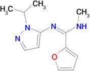 N-Methyl-Nâ€²-[1-(1-methylethyl)-1H-pyrazol-5-yl]-2-furancarboximidamide