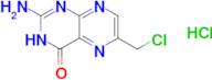 2-Amino-6-(chloromethyl)pteridin-4(3H)-one (hydrochloride)