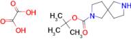 tert-Butyl 2,7-diazaspiro[4.4]nonane-2-carboxylate oxalate