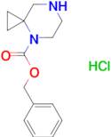 4,7-Diaza-spiro[2.5]octane-4-carboxylic acid benzyl ester (hydrochloride)