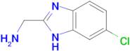 (5-Chloro-1H-benzo[d]imidazol-2-yl)methanamine
