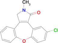 11-Chloro-2,3-dihydro-2-methyl-1H-dibenz[2,3:6,7]oxepino[4,5-c]pyrrol-1-one