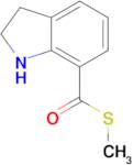 S-methyl indoline-7-carbothioate