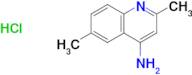 2,6-Dimethylquinolin-4-amine hydrochloride