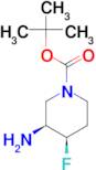 (3R,4S)-rel-tert-Butyl 3-amino-4-fluoropiperidine-1-carboxylate