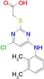 [4-Chloro-6-(2,3-xylidino)-2-pyrimidinylthio]acetic Acid
