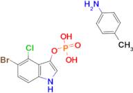 5-Bromo-4-chloro-3-indolyl phosphate, p-toluidinesalt