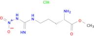 methyl (2S)-2-amino-5-(N''-nitrocarbamimidamido)pentanoate hydrochloride