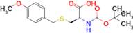 (R)-2-((tert-Butoxycarbonyl)amino)-3-((4-methoxybenzyl)thio)propanoic acid