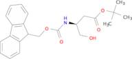 tert-Butyl (S)-3-((((9H-fluoren-9-yl)methoxy)carbonyl)amino)-4-hydroxybutanoate