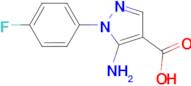 5-Amino-1-(4-fluorophenyl)-1H-pyrazole-4-carboxylic acid