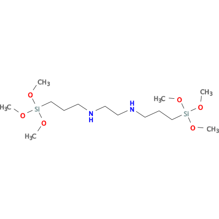 Bis[3-(trimethoxysilyl)propyl]ethylene diamine 62% in methanol