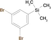 3,5 Dibromo-1-trimethylsilylbenzene