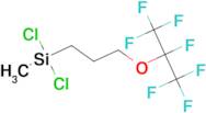 (Heptafluoroisopropoxy)propylmethyldichlorosilane