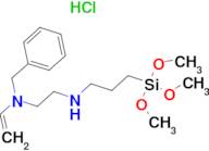 N-[2-(N-Vinylbenzylamino)ethyl]-3-aminopropyltri-methoxy silane hydrochloride(30-40% in methanol)
