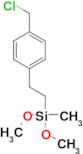 ((Chloromethyl)phenylethyl)methyldimethoxysilane