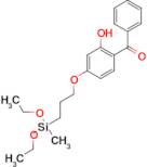 (4-{3-[Diethoxy(methyl)silyl]propoxy}-2-hydroxyphenyl)(phenyl)methanone