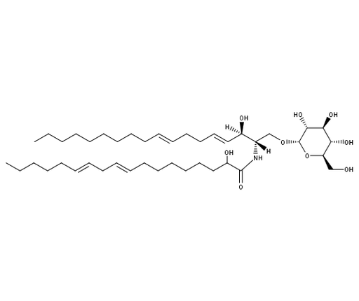Glucosylceramides from wheat