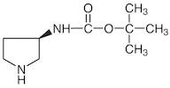 (3R)-(+)-3-(tert-Butoxycarbonylamino)pyrrolidine