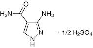 3-Aminopyrazole-4-carboxamide Hemisulfate