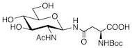 N-(2-Acetamido-2-deoxy--D-glucopyranosyl)-N-(tert-butoxycarbonyl)-L-asparagine