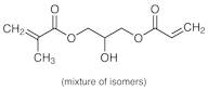 1-(Acryloyloxy)-3-(methacryloyloxy)-2-propanol (mixture of isomers) (stabilized with MEHQ)