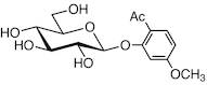 2-Acetyl-5-methoxyphenyl β-D-Glucopyranoside