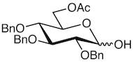 6-O-Acetyl-2,3,4-tri-O-benzyl-D-glucopyranose