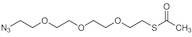 Acetylthio-PEG3-C2-Azide