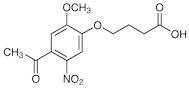 4-(4-Acetyl-2-methoxy-5-nitrophenoxy)butanoic Acid