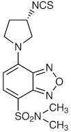 (S)-(+)-DBD-Py-NCS [=(S)-(+)-4-(N,N-Dimethylaminosulfonyl)-7-(3-isothiocyanatopyrrolidin-1-yl)-2,1,3-benzoxadiazole] [for HPLC Labeling]