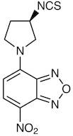 (R)-(-)-NBD-Py-NCS [=(R)-(-)-4-(3-Isothiocyanatopyrrolidin-1-yl)-7-nitro-2,1,3-benzoxadiazole] [HPLC Labeling Reagent for e.e. Determination]