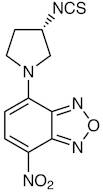 (S)-(+)-NBD-Py-NCS [=(S)-(+)-4-(3-Isothiocyanatopyrrolidin-1-yl)-7-nitro-2,1,3-benzoxadiazole] [HPLC Labeling Reagent for e.e. Determination]